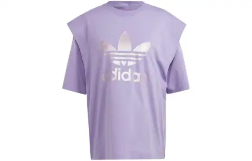 Adidas Originals T Shirt Japan Version Women's Magic Lilac