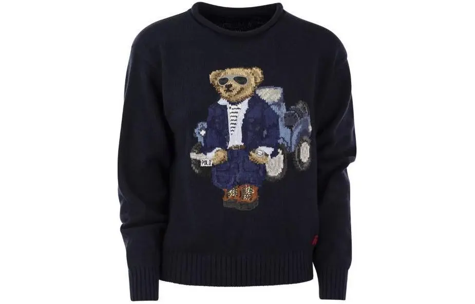 Polo Ralph Lauren Polo Bear Sweater Women's Blue