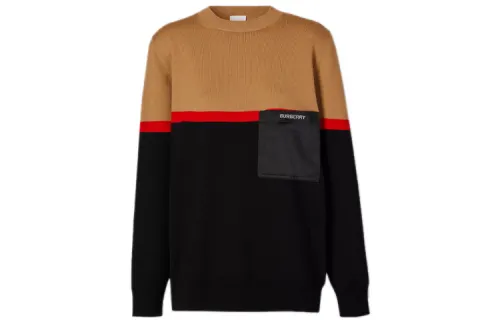 Burberry Sweaters Women's Black Crew Neck Moderate Other