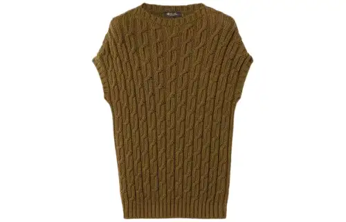 Loro Piana Sweater Women's Spring Earth Tone