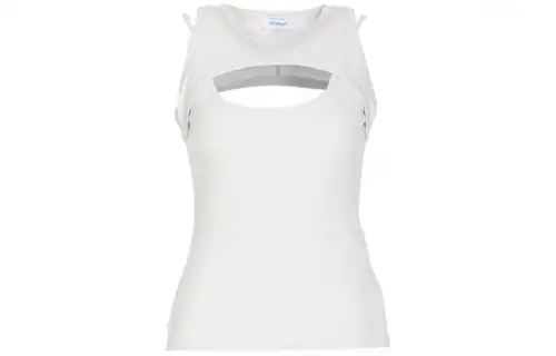OFF-WHITE Layered Cut-out Tank Top