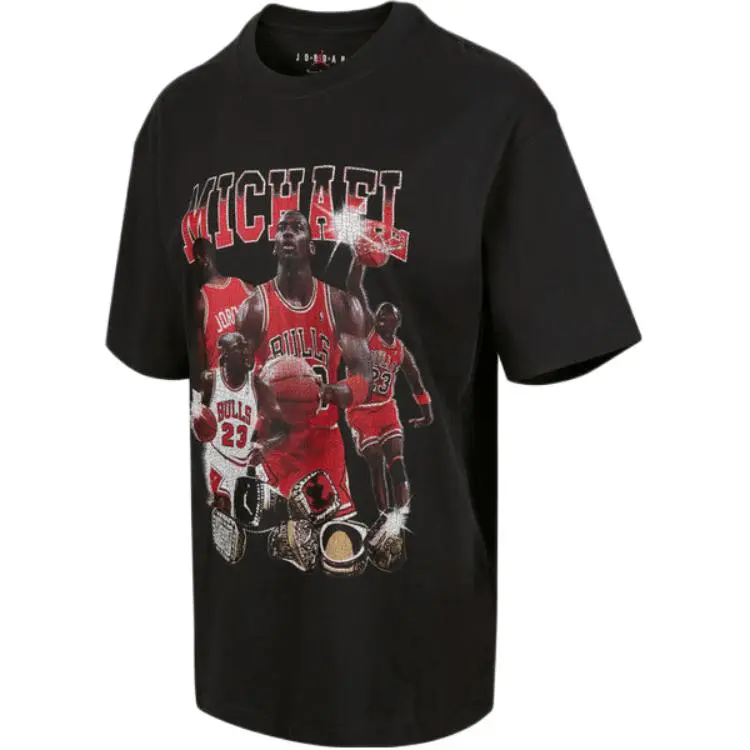 JORDAN Women's Oversized Short Sleeve Graphic T Shirt