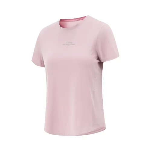 Li Ning Herbal Tea T Shirt Women's Galalith Pink