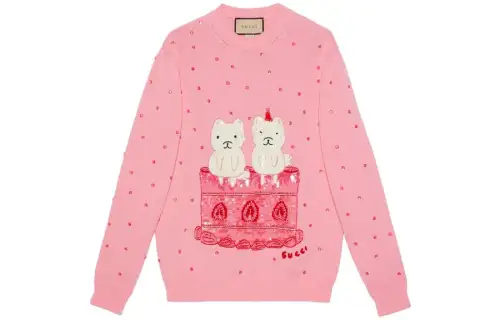 GUCCI SS23 Sweater Women's Pink