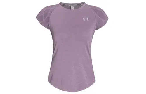 Under Armour Raglan Sleeve T Shirt Women's Light Lavender