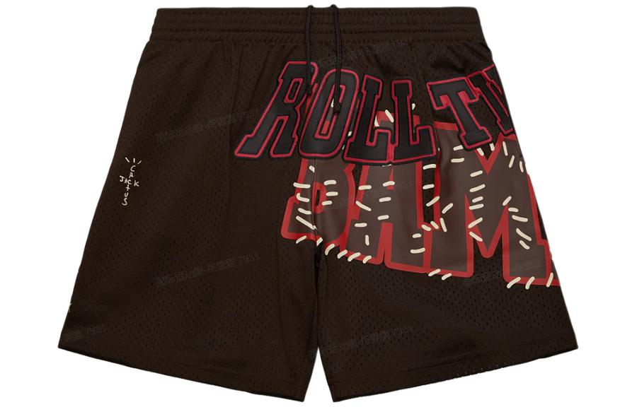Travis Scott X Mitchell & Ness Alabama Crimson Tide Basketball Shorts