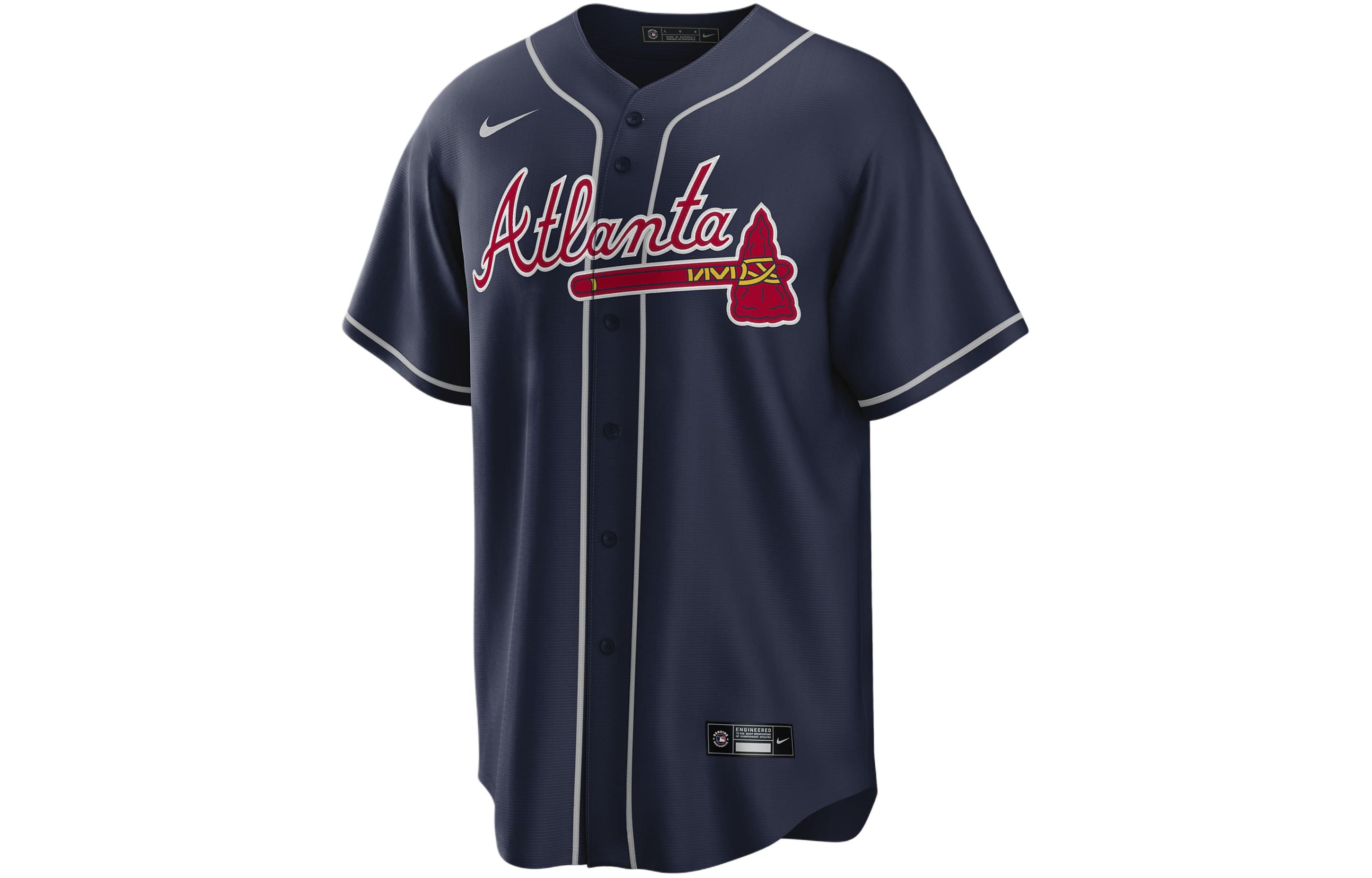 Nike Men's Replica Baseball Jersey Sports Apparel Men's Marine Blue