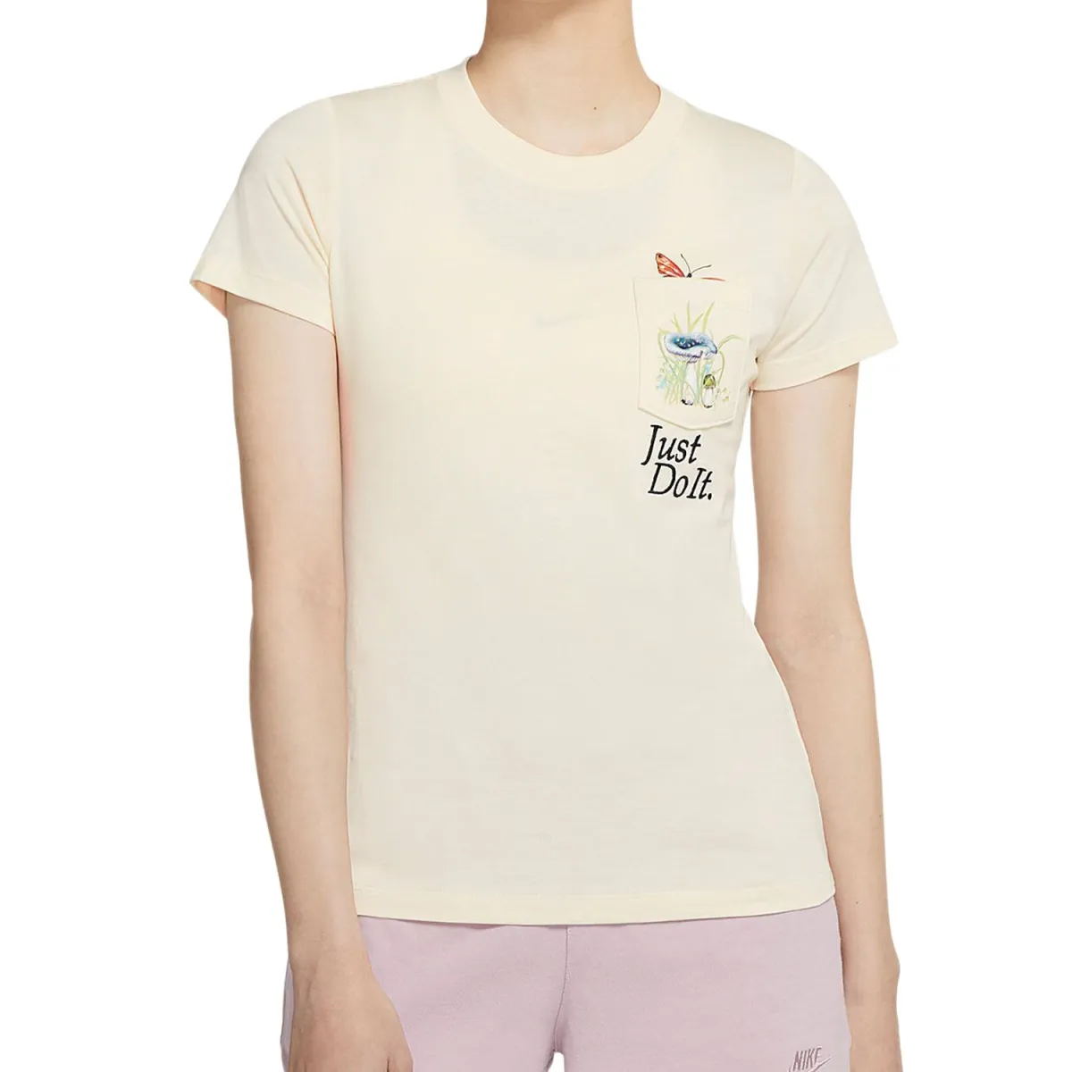 Nike Sports Life Collection T Shirt Women's Apricot