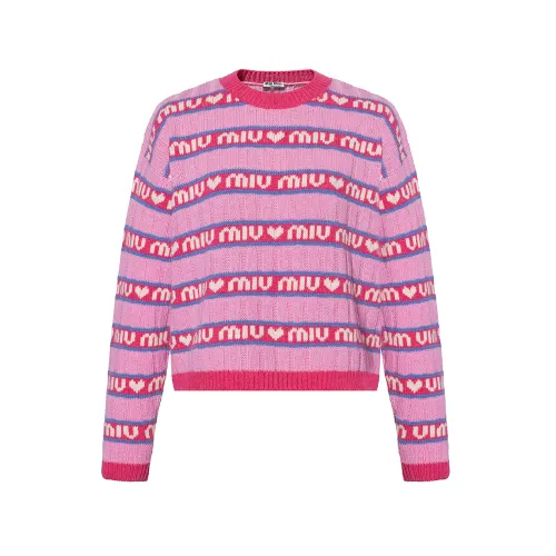 MIU MIU FW21 Sweater Unisex Pink