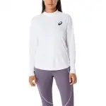 ASICS T Shirts Women's White Stand Collar