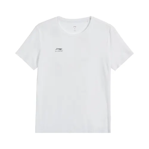 Li Ning T Shirt Women's Standard White