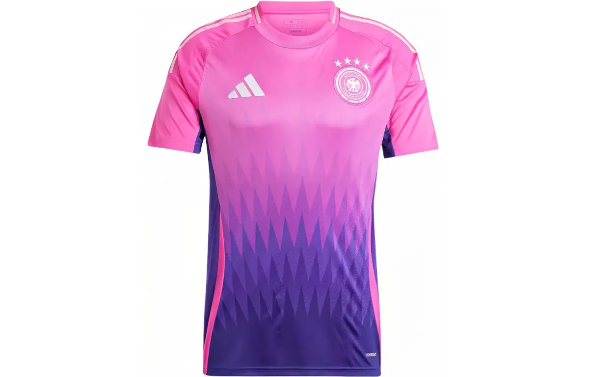 Adidas Germany National Team Germany 24 Away Jersey Soccer Jersey Fan Edition Men's Fuchsia