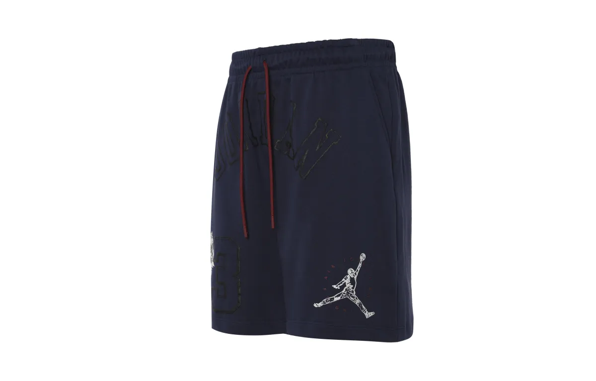 Jordan Essentials Men's Mid-Rise Woven Shorts Navy