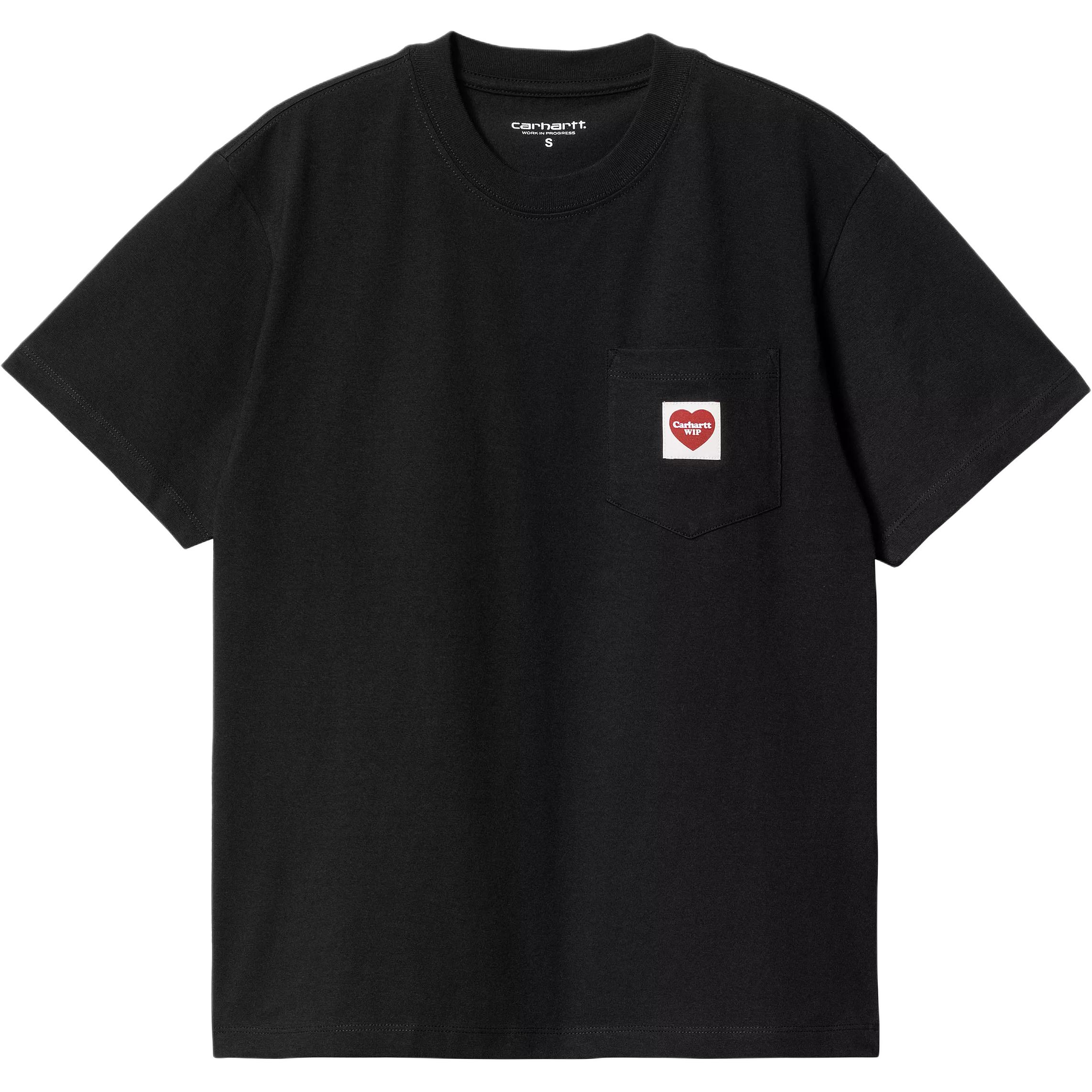 Женская футболка Carhartt WIP Pocket T-Shirt (черная)