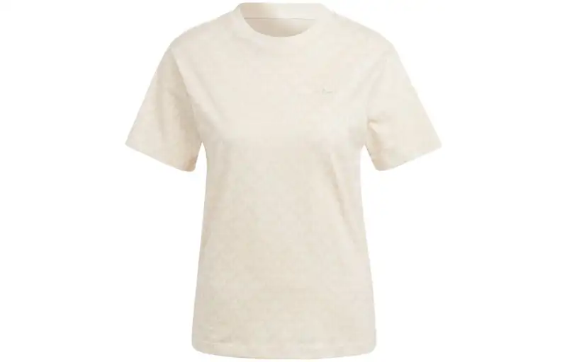 Adidas Originals T Shirt Women's Wonder White Japan Version