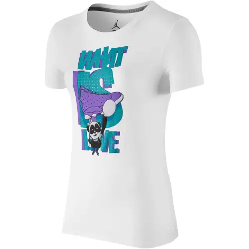 Jordan LOVE X Jordan 13 T Shirt Women's White
