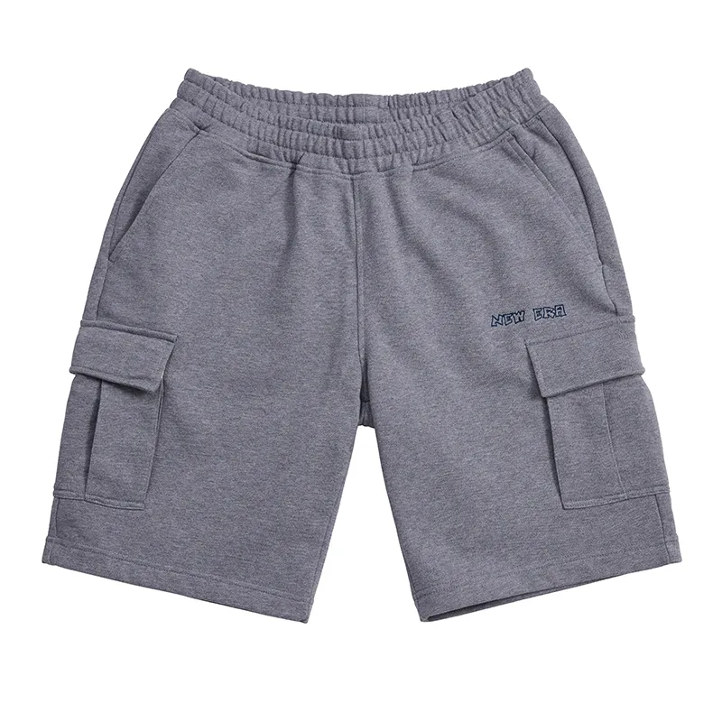 New Era Casual Shorts Unisex Gray
