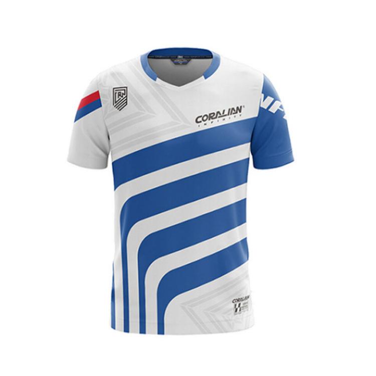 CORALIAN Badminton Jersey Unisex Blue