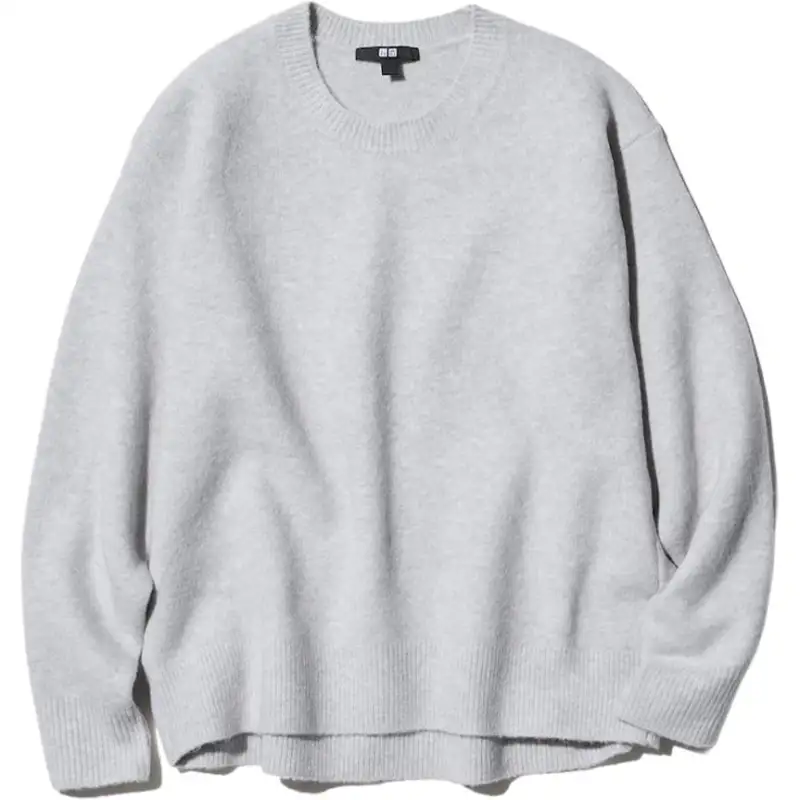 UNIQLO Sweater Women's Light Gray