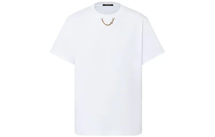 Lv Chain Detail T Shirt