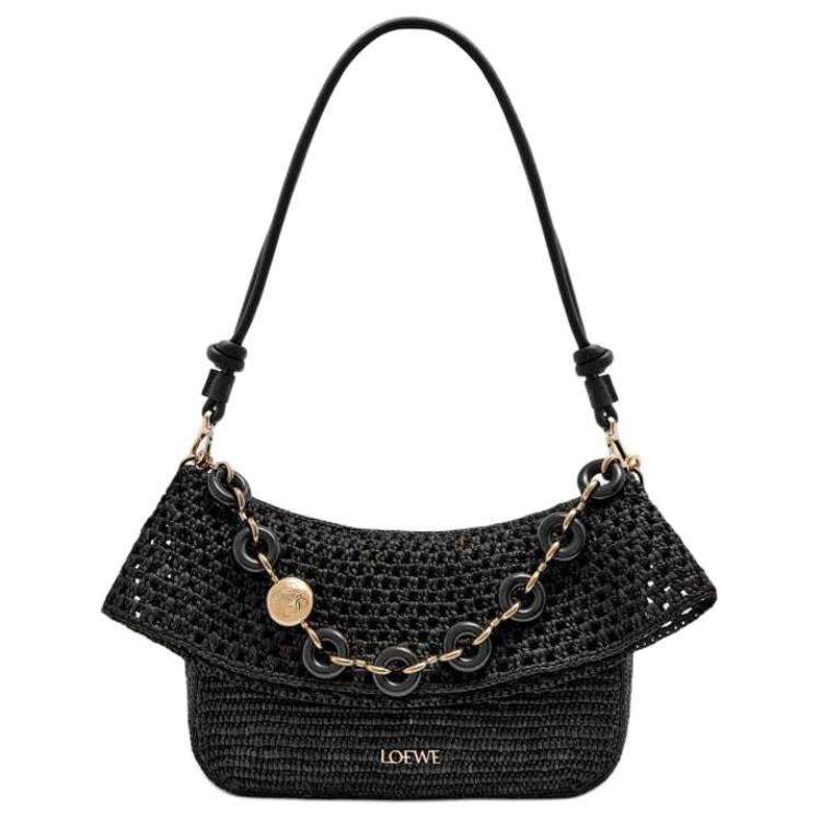 Женская сумка LOEWE Medium Ola (черная)