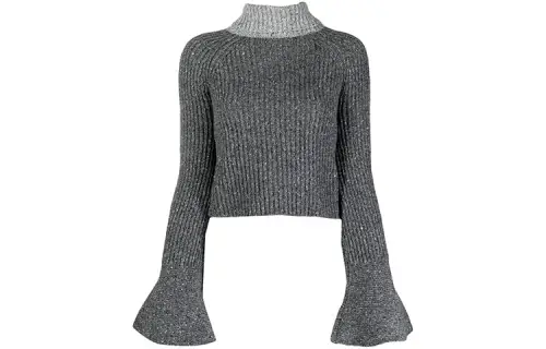 LOEWE FW21 Sweater Women's Gray