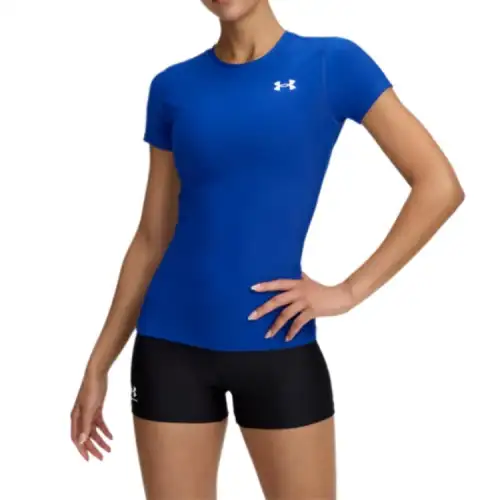 Under Armour HeatGear Regular T Shirt Women's Blue 400