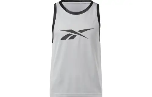 Reebok Basketball Mesh Jersey Basketball Jersey Men's Gray