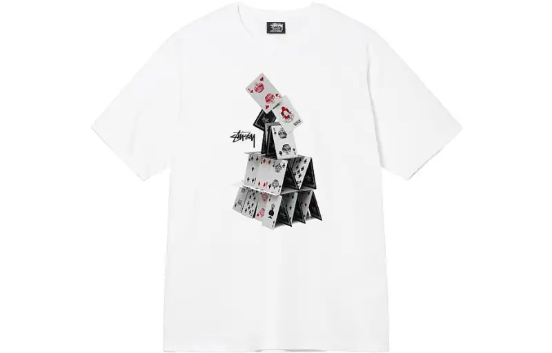 Stussy T Shirts Women's Crew Neck Moderate Other