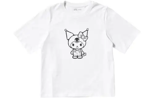 UNIQLO Sanrio/ Regular T Shirt Women's White