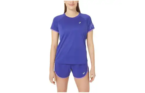 Asics T Shirt Women's Blue Violet
