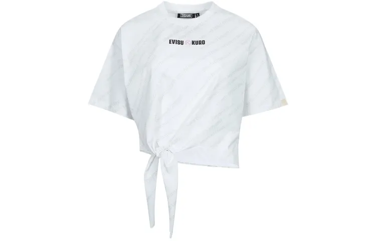 EVISU SS23 Crop Top Women's Multicolor