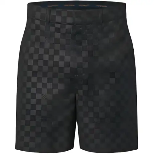 LOUIS VUITTON Damier Cotton Casual Shorts