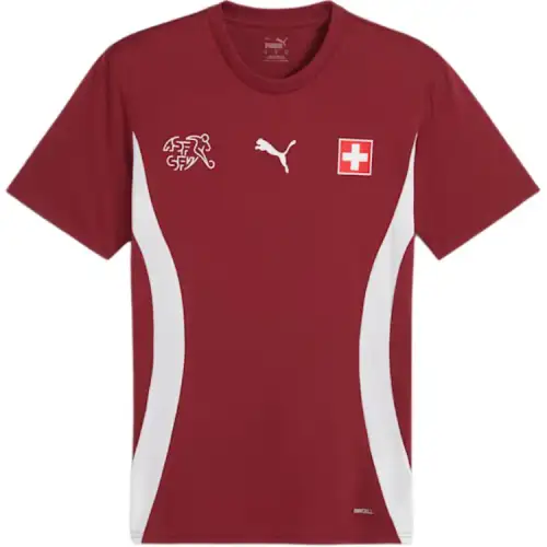 PUMA ESS+ SS24 Soccer Jersey Men's Red