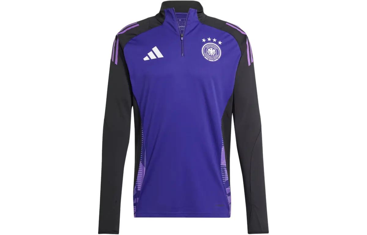 Adidas Germany National Team Germany Tiro 24 Competition Training Top Soccer Jersey Men's Purple Black