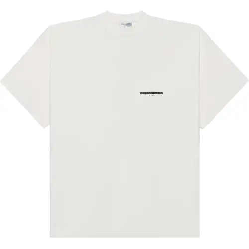 Balenciaga Crossed Out T Shirt 'Ecru'