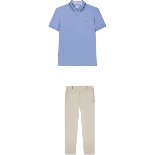 FILA Casual Sportswear Men's Polo Collar Moderate