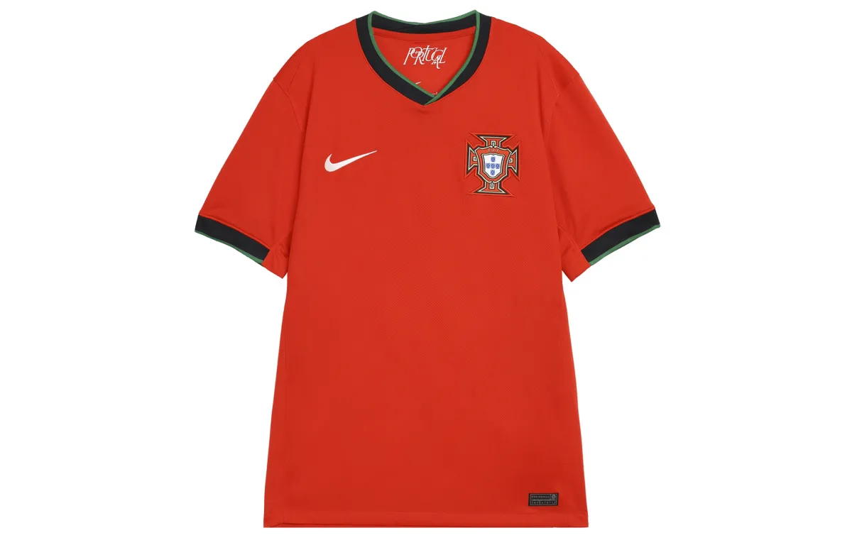 Nike Portugal National Football Team Soccer Jersey Fan Edition Men's Red