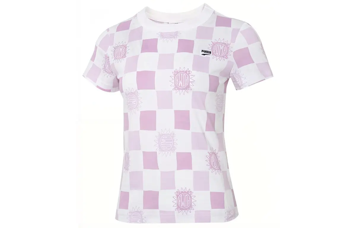 PUMA T-Shirt Women's Light Purple