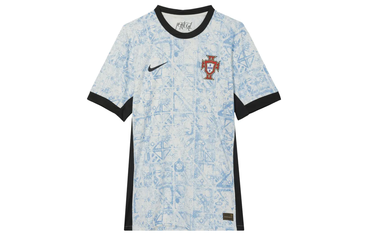 Nike Portugal National Football Team Retro Soccer Jerseys Unisex Blue