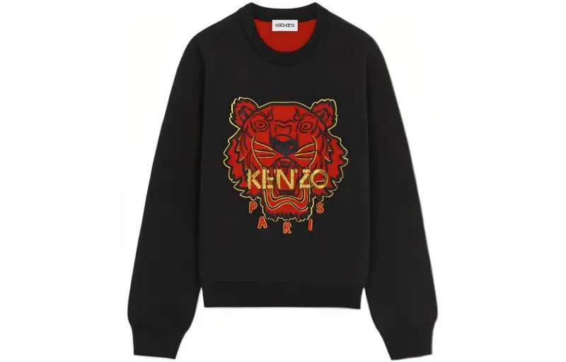 KENZO Sweaters Women's Black Crew Neck Moderate Other