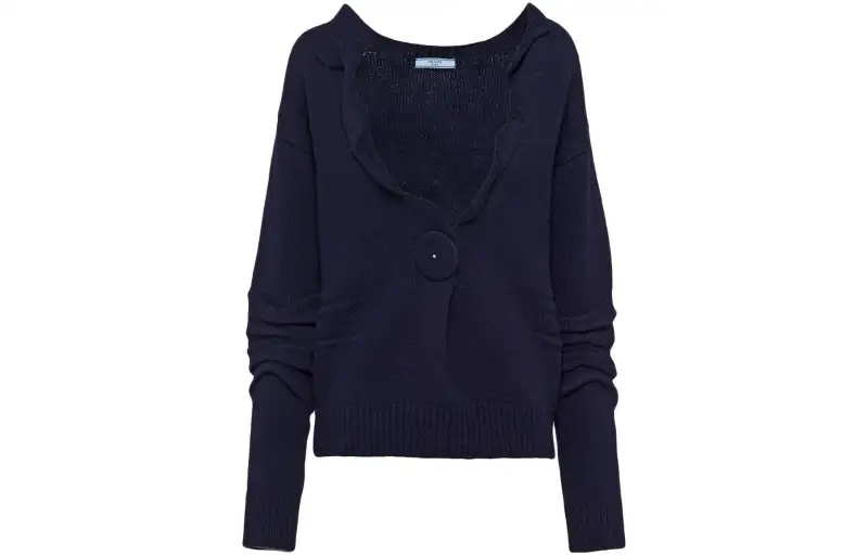 【RunwayPrevious Season】V-neck cashmere jumper