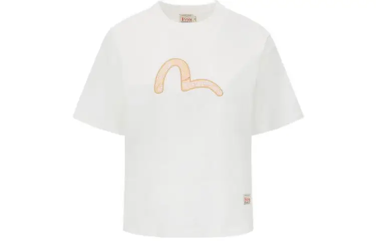 EVISU Drop Shoulder Sleeve T Shirt Women's