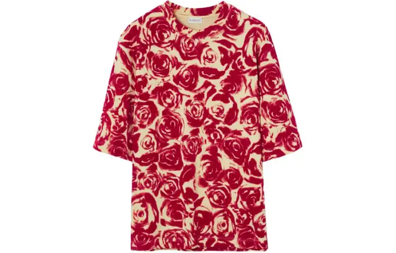 Burberry T Shirt Women's Mailbox Red