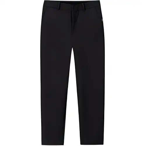 Anta Variety Training Collection Fleece Lined Slim Fit Water Repellent Sports Pants Men's Basic Black
