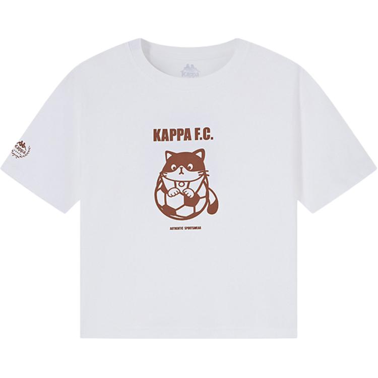 Женская футболка Kappa (белая)