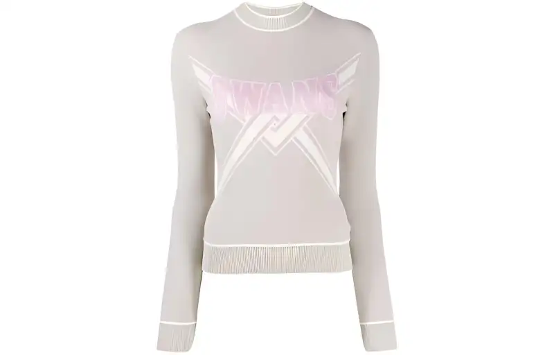 OFF WHITE Swans Knitted Sweater