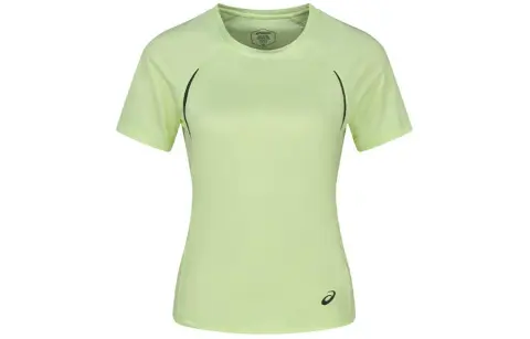 ASICS Raglan Sleeve T Shirt Women's Yellow Green