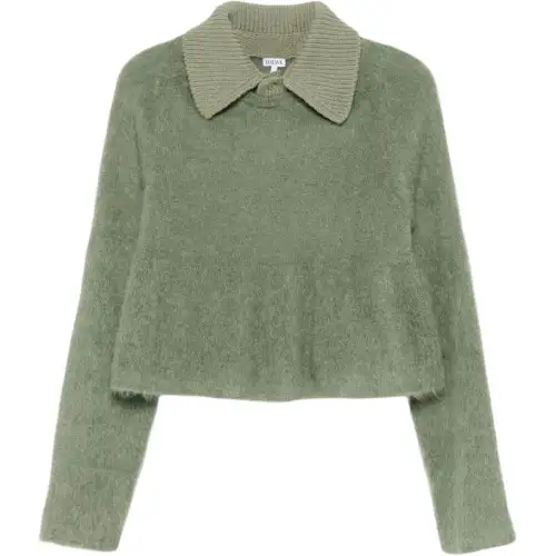 LOEWE Long Sleeved Polo Jumper