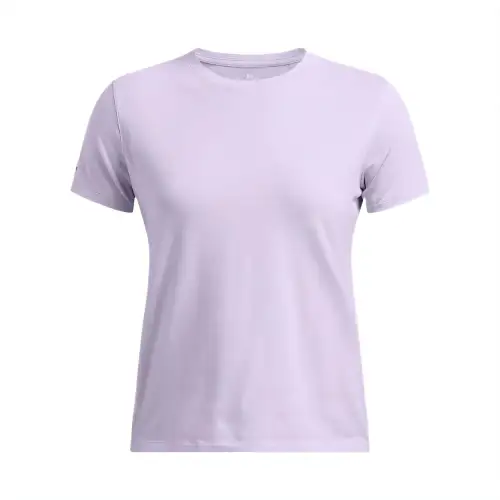 Under Armour IconCharged Cotton Regular T Shirt Women's Purple